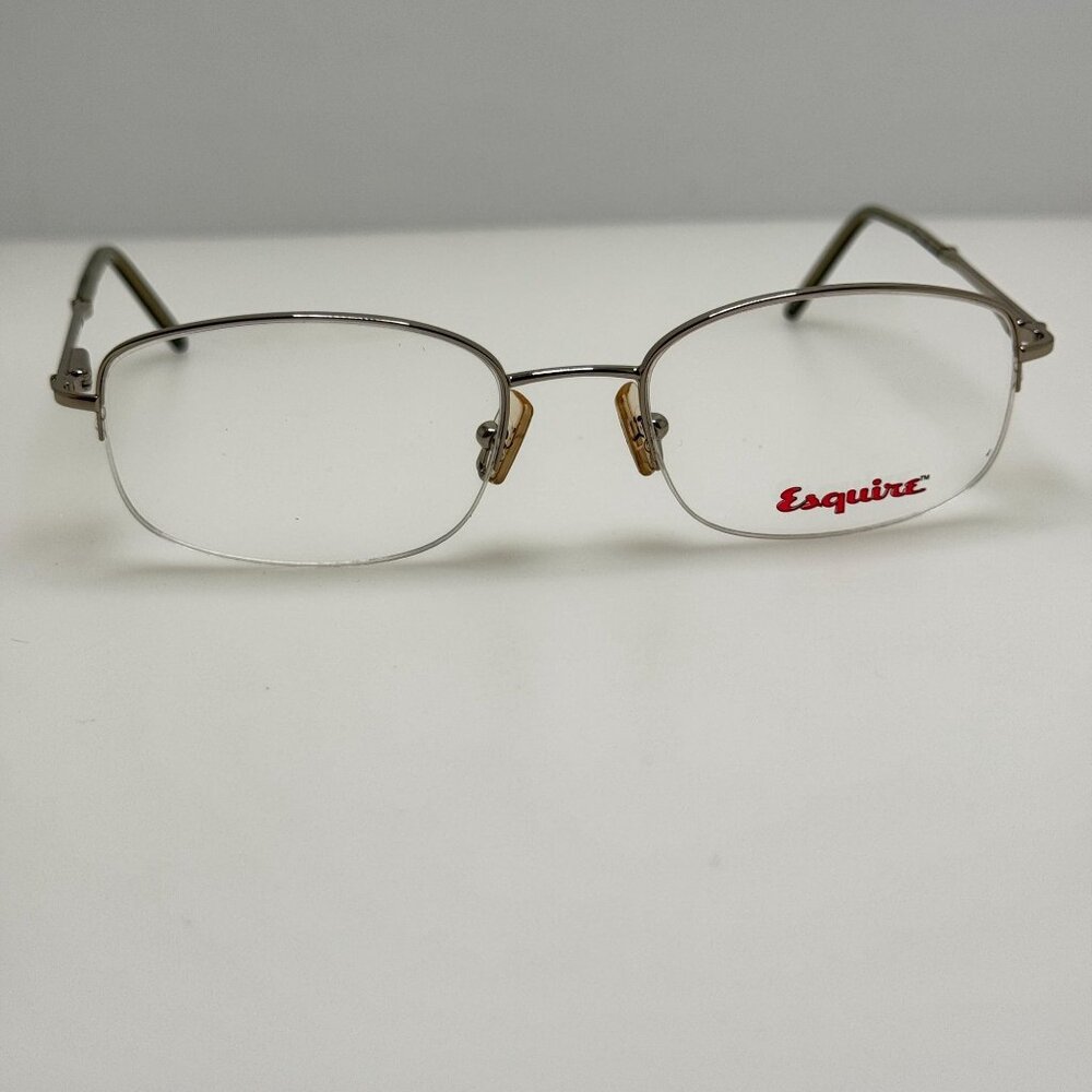 Esquire 611 Silver Eyeglasses Eye Glasses Frames 52-18-140
